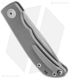 Chris Reeve Custom Impinda Slip Joint Knife Titanium "The Climb"(3.2" Stonewash) -Chris Reeve Store Chris Reeve Custom Impinda SJ Ti The Climb SW IMP 1026 BHQ 131979 jr side