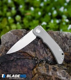 Chris Reeve Impinda Slip Joint Knife Titanium (3.2" Stonewash) -Chris Reeve Store Chris Reeve Impinda Slip Joint Knife Titanium Stonewash BHQ 85511 kp rock web