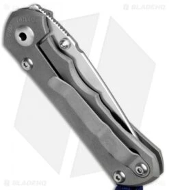 Chris Reeve Knives USN VIII Small Inkosi Frame Lock Knife (2.75" Stonewash) CRK -Chris Reeve Store Chris Reeve Inkosi USN VIII SW Small BHQ 49710 jr side