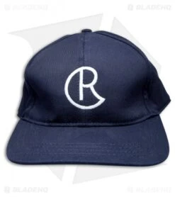 Chris Reeve Knives "CRK" Baseball Cap Navy Blue Flexfit Hat - L/XL