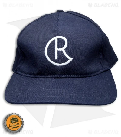 Chris Reeve Knives "CRK" Baseball Cap Navy Blue Flexfit Hat - L/XL 4 Chris Reeve Knives "CRK" Baseball Cap Navy Blue Flexfit Hat - L/XL - Image 4