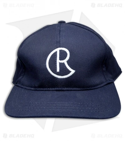 Chris Reeve Knives "CRK" Baseball Cap Navy Blue Flexfit Hat - L/XL 1 Chris Reeve Knives "CRK" Baseball Cap Navy Blue Flexfit Hat - L/XL