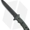 Chris Reeve Knives Green Beret Fixed Blade Knife (7" Black)