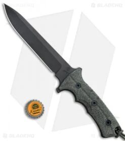 Chris Reeve Knives Green Beret Fixed Blade Knife (7" Black) 10 Chris Reeve Knives Green Beret Fixed Blade Knife (7" Black) -Chris Reeve Store Chris Reeve Knives Green Beret Black GB7 1000 BHQ 92525 jr bottlecap