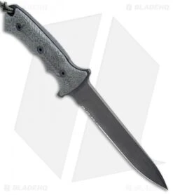 Chris Reeve Store -Chris Reeve Store Chris Reeve Knives Green Beret Black Micarta Gray Serr GB7 1001 BHQ 35862 jr spine