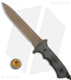 Chris Reeve Knives Green Beret Fixed Blade Knife (7" Flat Dark Earth) -Chris Reeve Store Chris Reeve Knives Green Beret Flat Dark Earth BHQ 67721 er bottlecap