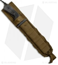 Chris Reeve Knives Green Beret Fixed Blade Knife (7" Flat Dark Earth) -Chris Reeve Store Chris Reeve Knives Green Beret Flat Dark Earth BHQ 67721 er sheath