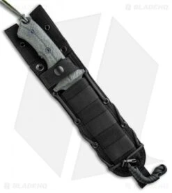 Chris Reeve Knives Green Beret Knife Fixed Blade (5.5" Gray Serr) 9 Chris Reeve Knives Green Beret Knife Fixed Blade (5.5" Gray Serr) -Chris Reeve Store Chris Reeve Knives Green Beret Gray Serr BHQ 4707 jr sheath