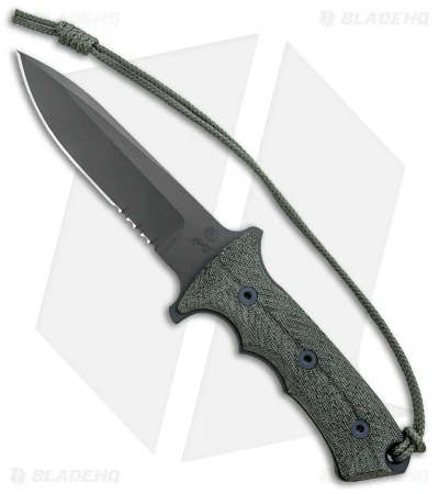 Chris Reeve Knives Green Beret Knife Fixed Blade (5.5" Gray Serr) 3 Chris Reeve Knives Green Beret Knife Fixed Blade (5.5" Gray Serr)
