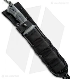 Chris Reeve Knives Green Beret Fixed Blade Knife (7" Black Serr) -Chris Reeve Store Chris Reeve Knives Green Beret Serr BHQ 7853 jr sheath 2