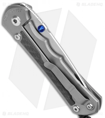 Chris Reeve Knives Large Inkosi Knife Carbon Fiber Inlays (3.5" Stonewash) CRK 5 Chris Reeve Knives Large Inkosi Knife Carbon Fiber Inlays (3.5" Stonewash) CRK - Image 3