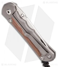 Chris Reeve Knives Large Inkosi Tanto Frame Lock Knife Micarta (3.5" SW) CRK -Chris Reeve Store Chris Reeve Knives Large Inkosi FL Tanto Micarta SW BHQ 97032 side