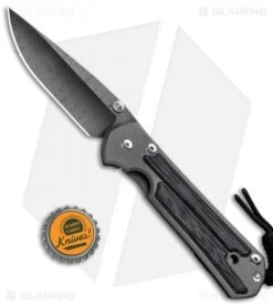 Chris Reeve Large Sebenza 21 Knife W/ Canvas Micarta (3.6" Ladder Damascus) -Chris Reeve Store Chris Reeve Knives Large Sebenza 21 Canvas Micarta Ladder Damascus BHQ 95325 jr bottlecap