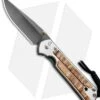 Chris Reeve Large Sebenza 21 Knife W/ Spalted Beech Inlays (3.625" Ladder Dam) -Chris Reeve Store Chris Reeve Knives Large Sebenza 21 Spalted Beech Inlays Ladder Damascus L21 1166 BHQ 87895 jr