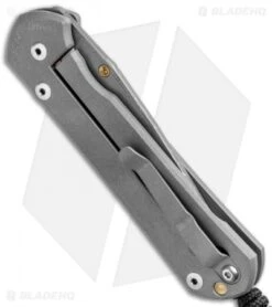 Chris Reeve Large Sebenza 21 Knife Unique Graphic Zen Garden (3.6" Basketweave) -Chris Reeve Store Chris Reeve Knives Large Sebenza 21 Unique Graphic Zen Garden Basketweave Damascus L21 1180 BHQ 95605 jr side