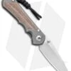Chris Reeve Knives Left-Hand Small Inkosi Tanto Natural Mi Frame Lock (2.75" SW)