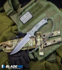 Chris Reeve Knives Pacific Fixed Blade Knife Micarta (6.3" Black) 11 Chris Reeve Knives Pacific Fixed Blade Knife Micarta (6.3" Black) -Chris Reeve Store Chris Reeve Knives Pacific Fixed Blade Knife Micarta Black BHQ 92887 kp tactical web