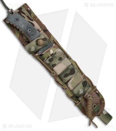 Chris Reeve Knives Pacific Fixed Blade Black Canvas Micarta (6.3" FDE PVD Serr) 5 Chris Reeve Knives Pacific Fixed Blade Black Canvas Micarta (6.3" FDE PVD Serr) - Image 3