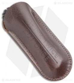 Chris Reeve Knives Small Inkosi Knife Carbon Fiber Inlays (2.75" SW) CRK -Chris Reeve Store Chris Reeve Knives Small Inkosi CF Inlays SW BHQ 50473 jr sheath back