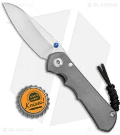 Chris Reeve Knives Small Inkosi Insingo Frame Lock Knife (2.75" Stonewash) CRK -Chris Reeve Store Chris Reeve Knives Small Inkosi INsingo FL SW BHQ 70984 jr bottlecap