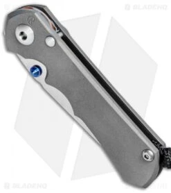 Chris Reeve Knives Small Inkosi Insingo Frame Lock Knife (2.75" Stonewash) CRK -Chris Reeve Store Chris Reeve Knives Small Inkosi INsingo FL SW BHQ 70984 jr spine