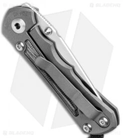 Chris Reeve Knives Small Inkosi Tanto Frame Lock Knife Black Micarta (2.75" SW) -Chris Reeve Store Chris Reeve Knives Small Inkosi Tanto FL Black Canvas Micarta SW SIN 1044 BHQ 92359 jr side