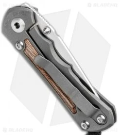 Chris Reeve Knives Small Inkosi Tanto Frame Lock Knife Natural Canvas (2.75" SW) -Chris Reeve Store Chris Reeve Knives Small Inkosi Tanto FL Natural Canvas SW SIN 1046 BHQ 92361 jr side