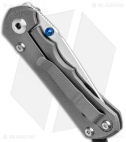 Chris Reeve Knives Small Inkosi Tanto Frame Lock Knife (2.75" Stonewash) CRK -Chris Reeve Store Chris Reeve Knives Small Inkosi Tanto FL SW SIN 1042 BHQ 91652 jr side