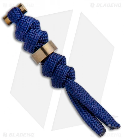 Chris Reeve Knives Small Sebenza 21 Lanyard Blue W/ Gold Pin 3 Chris Reeve Knives Small Sebenza 21 Lanyard Blue W/ Gold Pin