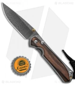 Chris Reeve Small Sebenza 31 Macassar Ebony (2.9" Ladder Damascus) -Chris Reeve Store Chris Reeve Knives Small Sebenza 31 FL Macassar Ebony Ladder Damascus BHQ 99005 jr bottlecap