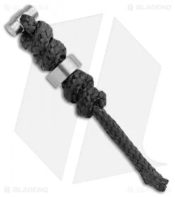 Chris Reeve Knives Small Sebenza Lanyard Black W/ Satin Pin