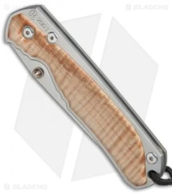 Chris Reeve L21 Annual 2003 Knife Curly Maple (3.625" Satin) -Chris Reeve Store Chris Reeve L21 Annual 2003 knife curly maple satin BHQ 75583 er spine
