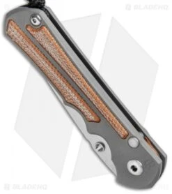 Chris Reeve Knives Large Inkosi Tanto LH Frame Lock Knife Micarta (3.5" SW) CRK -Chris Reeve Store Chris Reeve LH Large Inkosi Tanto FL Micarta SW BHQ 88754 jr spine