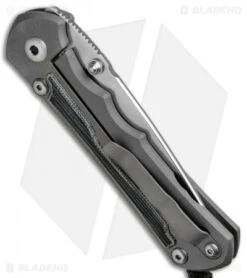 Chris Reeve Knives Large Inkosi Knife Black Canvas Micarta Inlays (3.5" SW) CRK -Chris Reeve Store Chris Reeve Large Inkosi Blk Canvas Micarta SW BHQ 52580 jr side