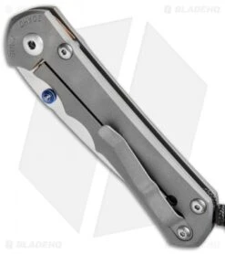 Chris Reeve Knives Large Inkosi Left Hand Frame Lock Knife (3.5" Stonewash) CRK -Chris Reeve Store Chris Reeve Large Inkosi Left SW BHQ 67881 jr spine 1