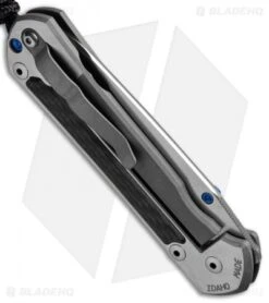 Chris Reeve Large Sebenza 21 Insingo Knife Left-Hand W/ CF Inlays (3.6" SW) -Chris Reeve Store Chris Reeve Large SEbenza 21 Insingo Left Handed CF SW BHQ 51317 jr side