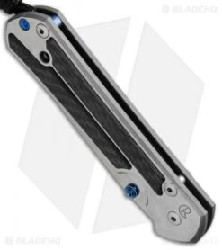 Chris Reeve Large Sebenza 21 Insingo Knife Left-Hand W/ CF Inlays (3.6" SW) -Chris Reeve Store Chris Reeve Large SEbenza 21 Insingo Left Handed CF SW BHQ 51317 jr spine