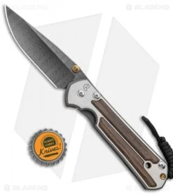 Chris Reeve Large Sebenza 21 Knife W/ Bog Oak Inlays (3.6" Ladder Damascus) -Chris Reeve Store Chris Reeve Large Sebenza 21 Bog Oak Inlays Ladder Damascus L21 1086 BHQ 87900 jr bottlecap