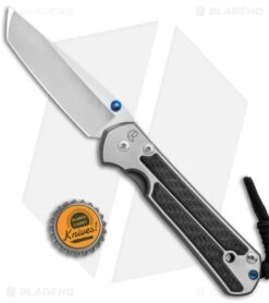 Chris Reeve Large Sebenza 21 Knife W/ Carbon Fiber Inlays (3.625" Stonewash) -Chris Reeve Store Chris Reeve Large Sebenza 21 CF Inlays Sw L21 1228 BHQ 84539 jr bottlecap