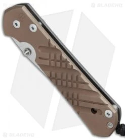 Chris Reeve Large Sebenza 21 Knife CGG Cross Hatch Bronze (3.625" Stonewash) -Chris Reeve Store Chris Reeve Large Sebenza 21 CGG Cross Hatch Bronze SW BHQ 67731 jr spine