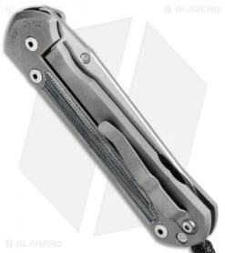 Chris Reeve Large Sebenza 21 Insingo Knife W/ Micarta Inlays (3.625" Stonewash) -Chris Reeve Store Chris Reeve Large Sebenza 21 Insingo Micarta Inlays BHQ 13380 jr side 1