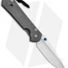 Chris Reeve Large Sebenza 21 Knife Left Handed (3.625" Stonewash) -Chris Reeve Store Chris Reeve Large Sebenza 21 Left Handed SW BHQ 10278 jr left