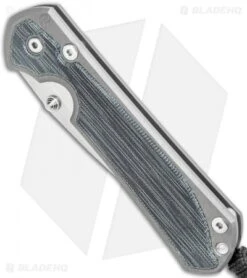 Chris Reeve Large Sebenza 31 Black Micarta Double Lug (3.625" SW) L31-1200 -Chris Reeve Store Chris Reeve Large Sebenza 31 Black Micarta Double Lug SW BHQ 98938 jr spine