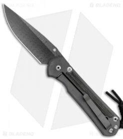 Chris Reeve Left Hand Large Sebenza 31 Black Micarta Ladder Damascus -Chris Reeve Store Chris Reeve Large Sebenza 31 Black Micarta Ladder Damascus Left Hand BHQ 98940 jr left