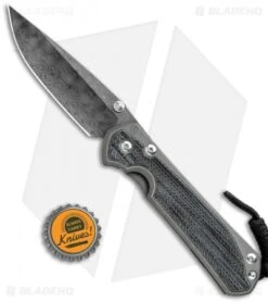 Chris Reeve Large Sebenza 31 Black Micarta (3.6" Raindrop Damascus) -Chris Reeve Store Chris Reeve Large Sebenza 31 Black Micarta Raindrop Damascus BHQ 98946 jr bottlecap