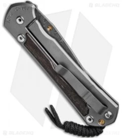 Chris Reeve Large Sebenza 31 Bog Oak (3.62" Boomerang Damascus) Right Hand -Chris Reeve Store Chris Reeve Large Sebenza 31 Bog Oak Boomerang Damascus Right Hand BHQ 137818 td side 2