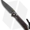Chris Reeve Large Sebenza 31 Bog Oak Double Lug (3.625" Boomerang Damascus)