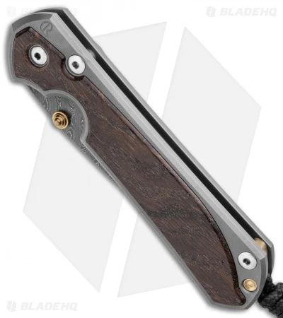 Chris Reeve Large Sebenza 31 Bog Oak Double Lug (3.625" Boomerang Damascus) 4 Chris Reeve Large Sebenza 31 Bog Oak Double Lug (3.625" Boomerang Damascus) - Image 2