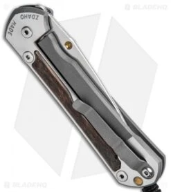 Chris Reeve Large Sebenza 31 MagnaCut Frame Lock Knife Bog Oak (3.625" SW) 8 Chris Reeve Large Sebenza 31 MagnaCut Frame Lock Knife Bog Oak (3.625" SW) -Chris Reeve Store Chris Reeve Large Sebenza 31 Bog Oak Double Single Lug Satin BHQ 98948 jr side