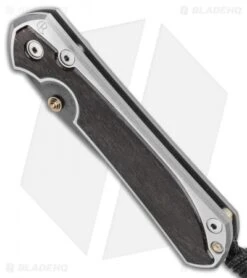 Chris Reeve Large Sebenza 31 Inlay Bog Oak (3.6" Raindrop Damascus) 7 Chris Reeve Large Sebenza 31 Inlay Bog Oak (3.6" Raindrop Damascus) -Chris Reeve Store Chris Reeve Large Sebenza 31 Bog Oak Raindrop Damascus BHQ 98955 LS Spine